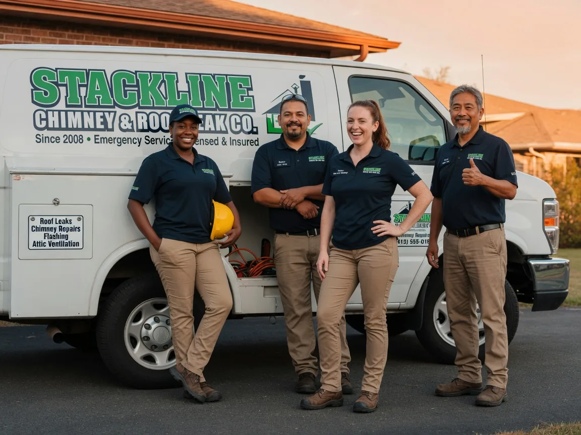 Chimney flashing repair company in Saint Paris, OH